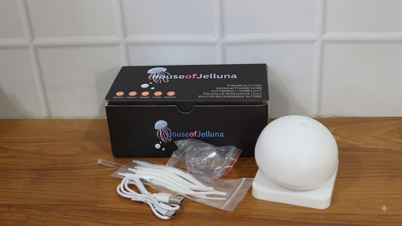 Jelluna Aura Jellyfish Lamp